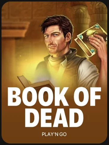 Book of Dead slot on KingPari